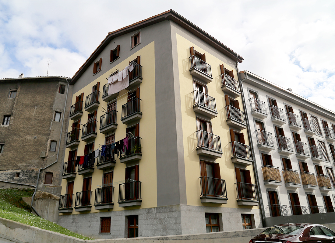 Reconstrucción de 10 viviendas en Tolosa
